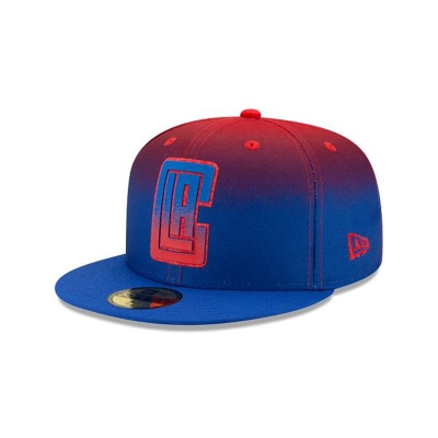 Sapca New Era Los Angeles Clippers NBA Back Half 59FIFTY Fitted - Albastri